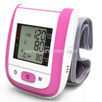 Portable Digital Wrist Blood Pressure Monitor LCD Display